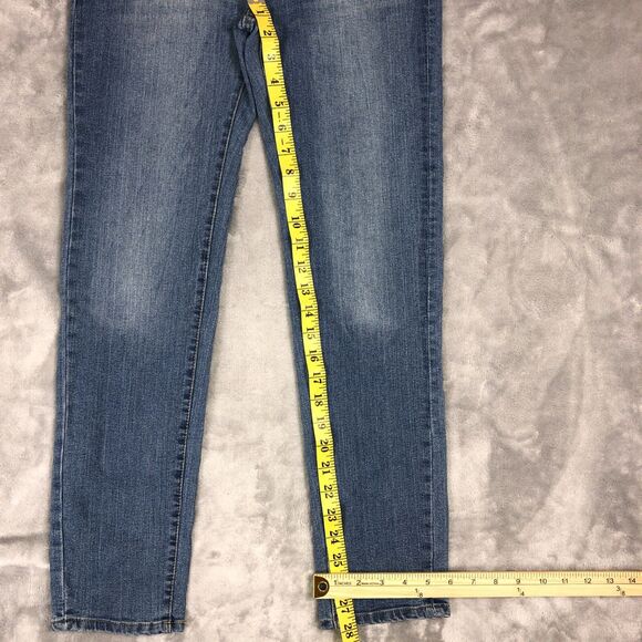 7 For All Mankind Women’s 12 Paxtyn Jeans Medium Wash Straight Leg 28x28 - Picture 4 of 9